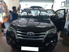 Dán phim cách nhiệt cho xe Toyota Fortuner 2017 ThanhBinhAuto